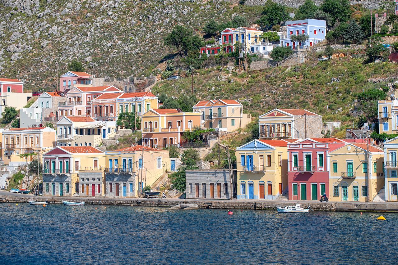 Blue Wave Aigli Villa Symi Exterior foto